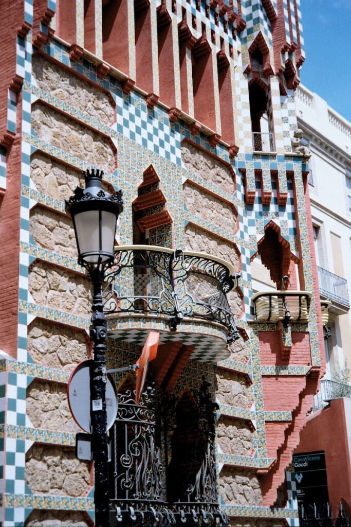 Aussenwand Casa Vicens in Barcelona