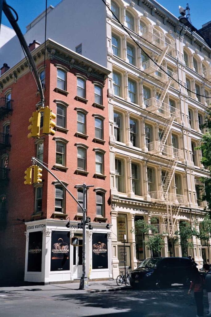 Shopping in New York with Louis Vuitton